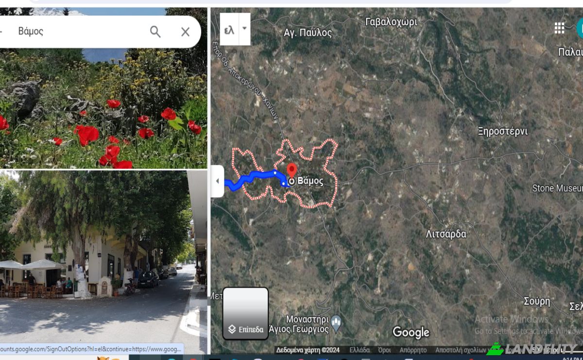 Lot de terrain à vendre dos xoris onomasia, Apokoronos, Vamos Chania, Crete, Decentralized Administration of Crete, Greece. Photo 20