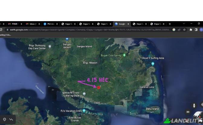 Land Lot for Sale - Dapa, Philippines