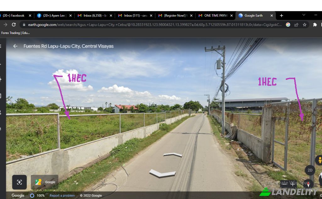 Land Lot for Sale Fuentes Rd, Lapu-Lapu City, Cebu, Central Visayas, Philippines. Photo 2