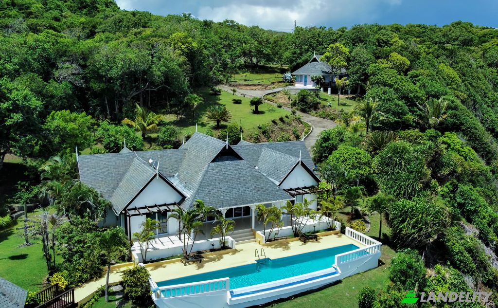 Casa de una sola familia en venta Chateau Devaux, Manowar Rd, St Lucia, Gros Islet, Saint Lucia. Foto 1
