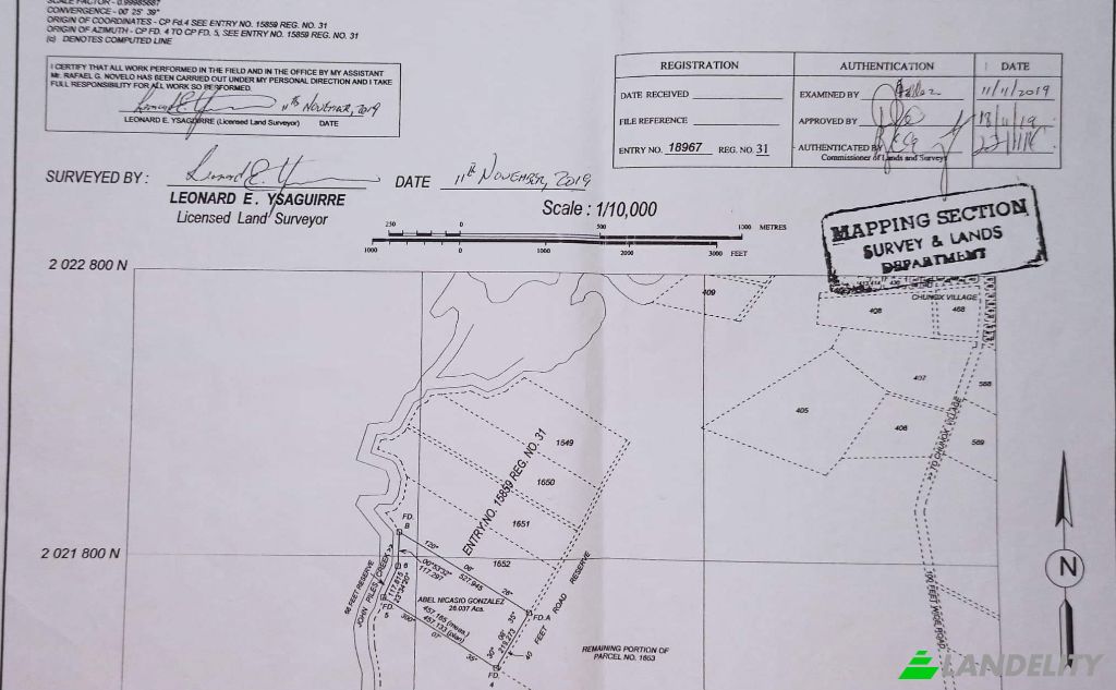 Land Lot for Sale Chunox Road, Chunox, Corozal District, Belize. Photo 4