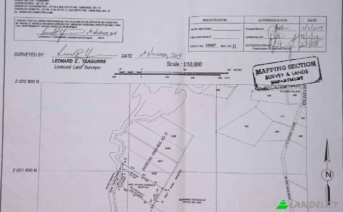 Land Lot for Sale Chunox Road, Chunox. Photo#4 Land Lot for Sale Chunox Road, Chunox. Photo#4