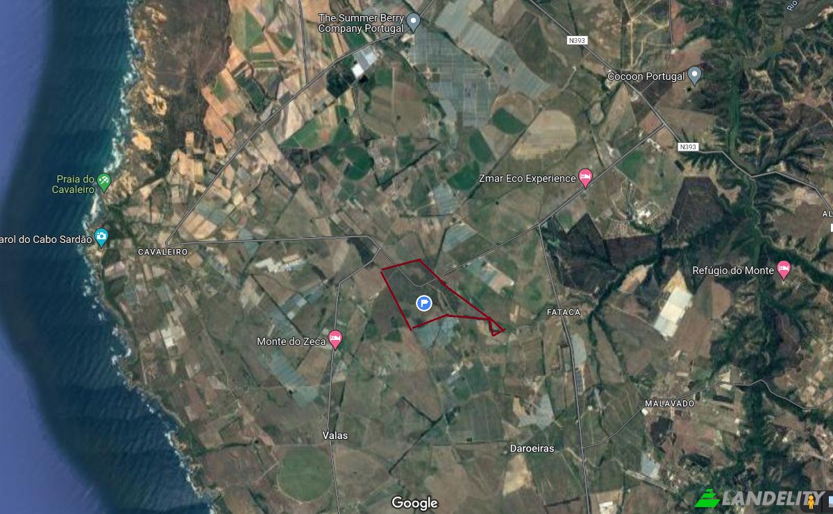 Land Lot for Sale Odemira, Beja District, Portugal. Photo 3