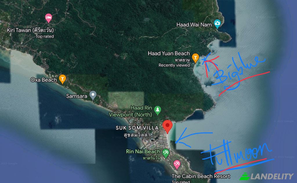 Land Lot for Sale Ban Tai, Ko Pha-ngan District, Nakhon Si Thammarat, Thailand, Surat Thani 84280. Photo 11