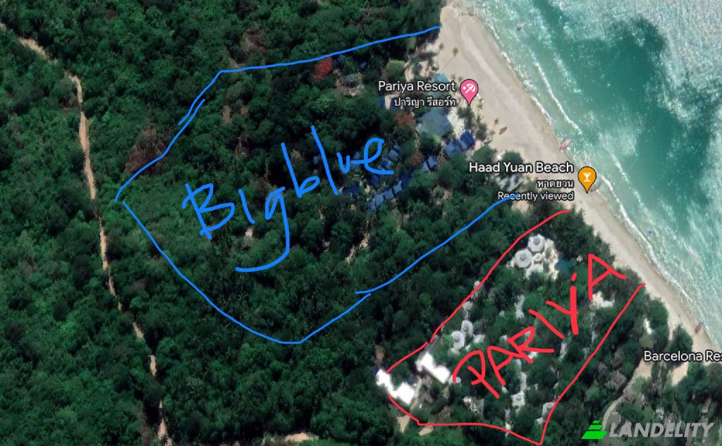Land Lot for Sale Ban Tai, Ko Pha-ngan District, Nakhon Si Thammarat, Thailand, Surat Thani 84280. Photo 12