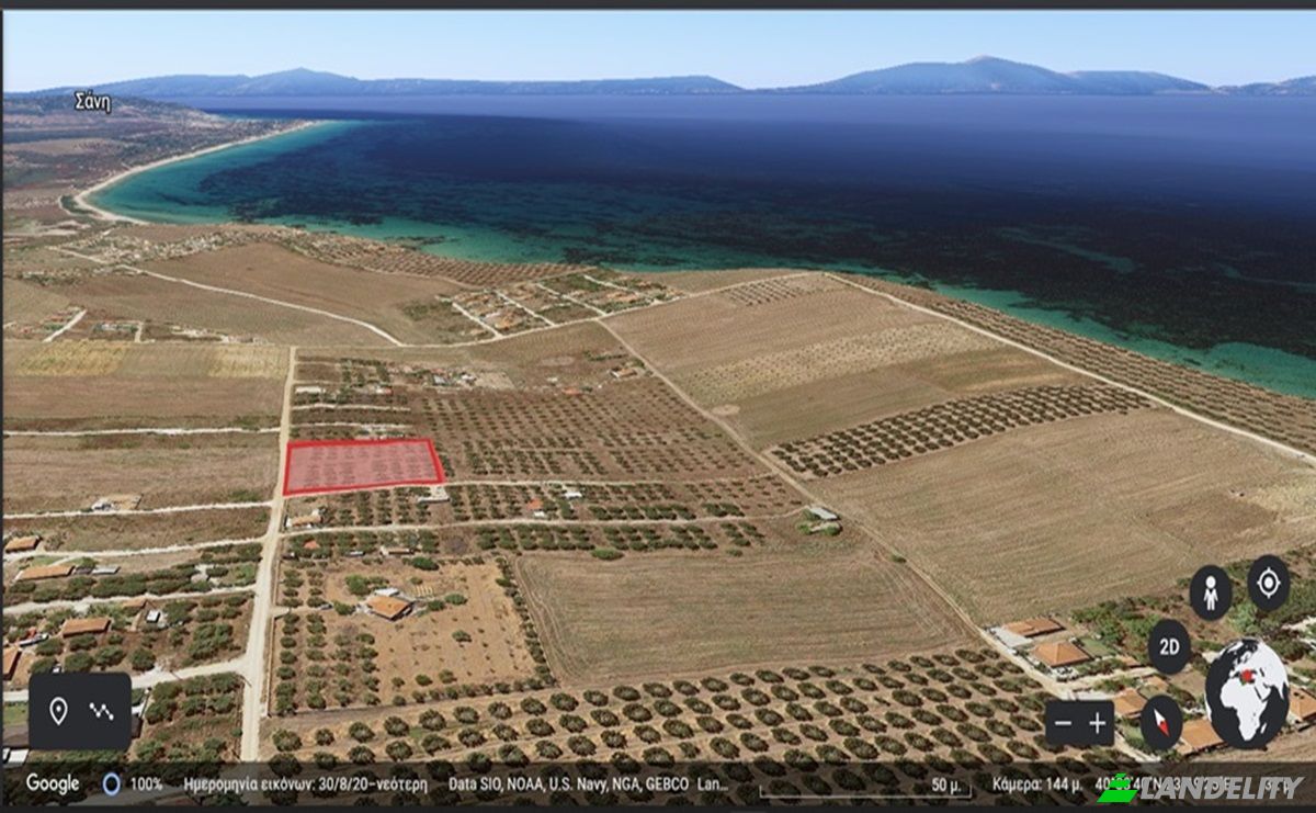 Land Lot for Sale Moudania, Central Macedonia, Decentralized Administration of Macedonia and Thrace, Greece. Photo 1