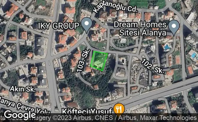 Pokaż na mapie Property #1080 - Lokalizacja nieruchomości na mapie