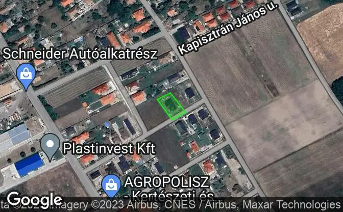 Afficher sur la carte Property #1182 - Emplacement de la propriété sur la carte