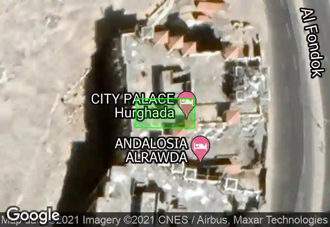 Mostra sulla mappa Property #1506 - Posizione della struttura sulla mappa