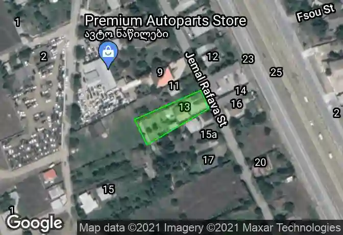 Show on map Property #1507 - Property Location on the Map
