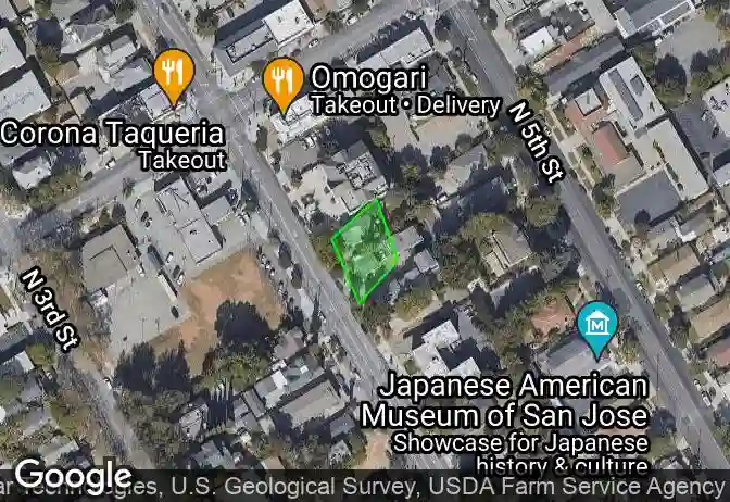Show on map Property #1733 - Property Location on the Map