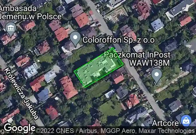 Afficher sur la carte Property #237 - Emplacement de la propriété sur la carte