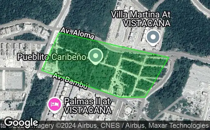 Afficher sur la carte Property #29476 - Emplacement de la propriété sur la carte