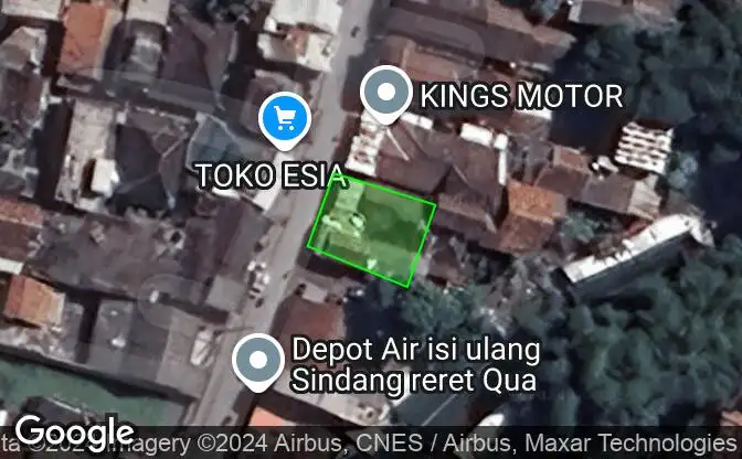 Afficher sur la carte Property #29654 - Emplacement de la propriété sur la carte