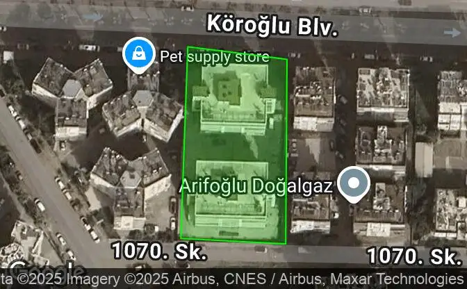 Show on map Property #31212 - Property Location on the Map
