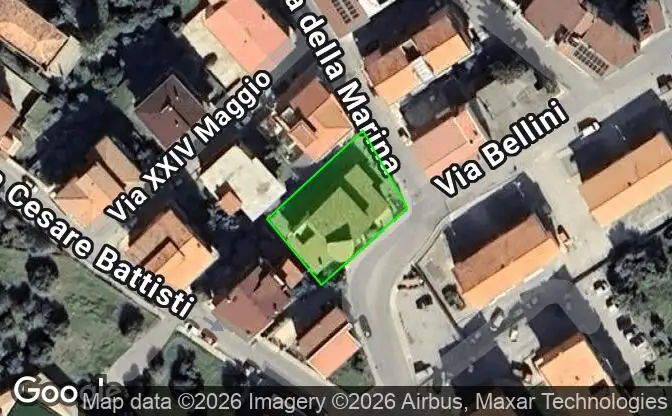 Afficher sur la carte Property #3646 - Emplacement de la propriété sur la carte