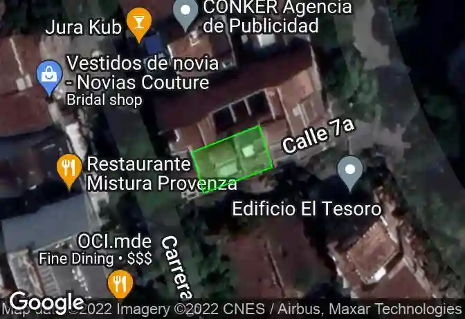 Mostrar en el mapa Property #460 - Ubicación de la propiedad en el mapa