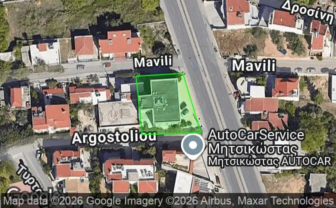 Mostra sulla mappa Property #5259 - Posizione della struttura sulla mappa
