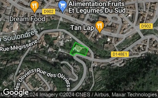 Show on map Property #6596 - Property Location on the Map