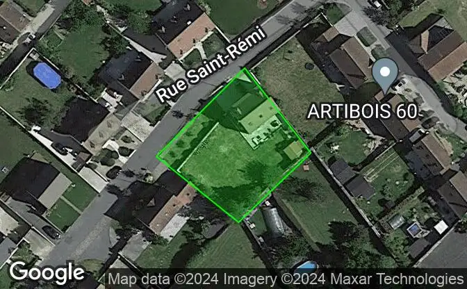 Show on map Property #6612 - Property Location on the Map